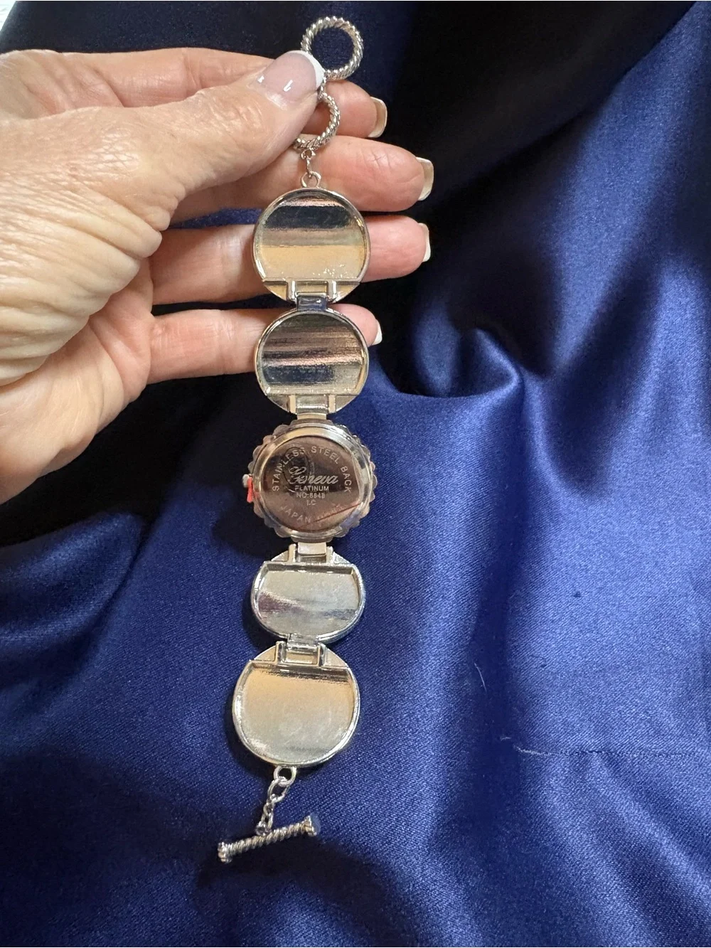 Watch Geneva Multi-Color Resin Bracelet  Southwestern Inspired Toggle Clasp